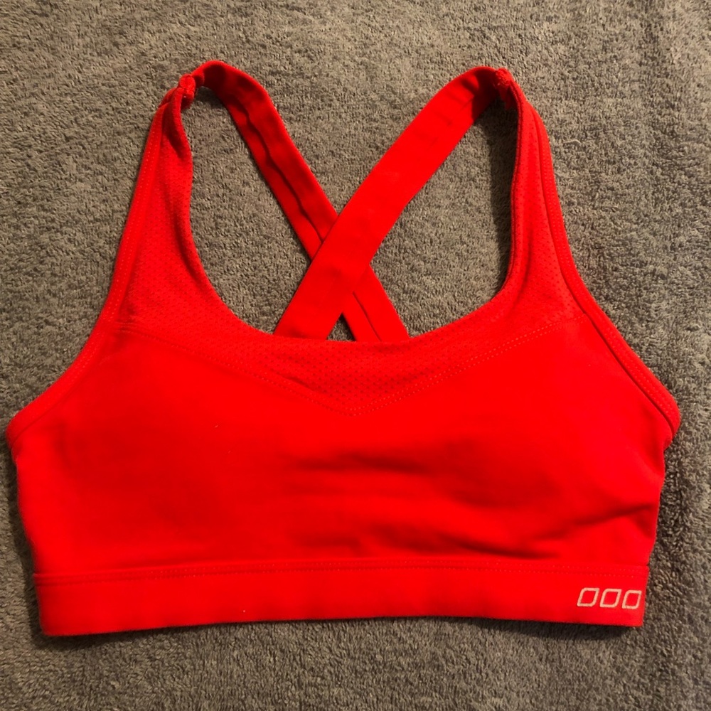 Lorna Jane Red Sports Bra - XS